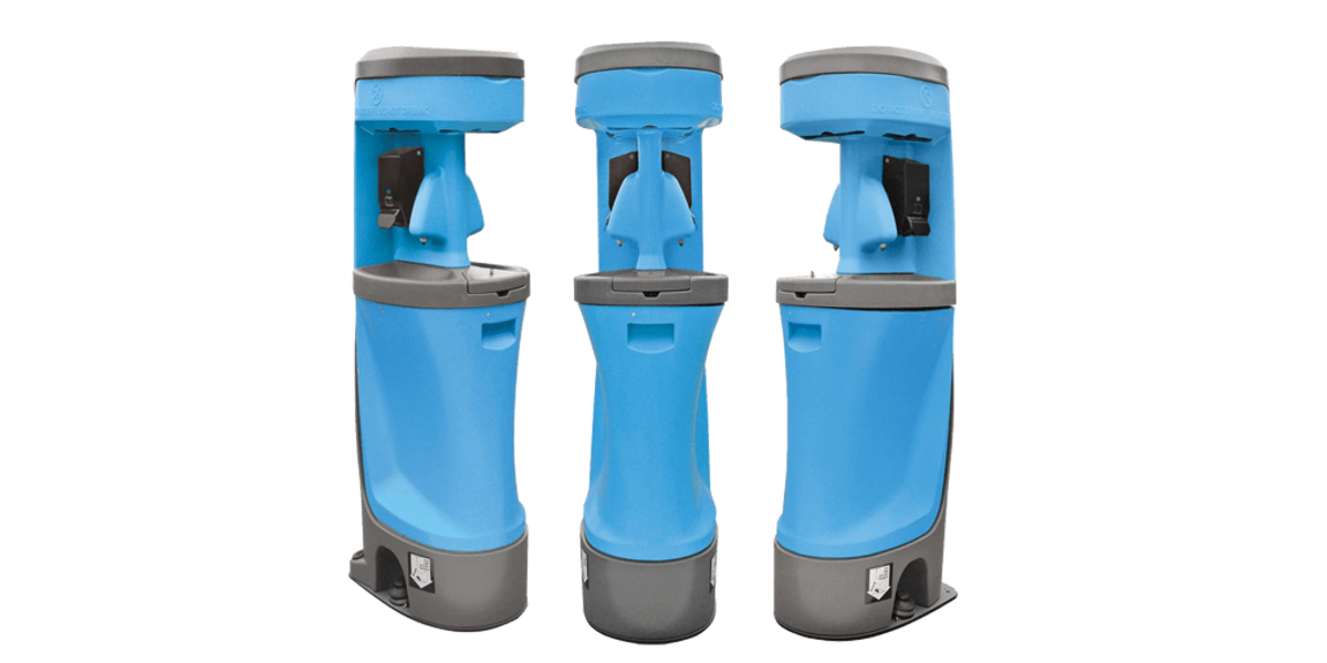 Hand washing station product illustration